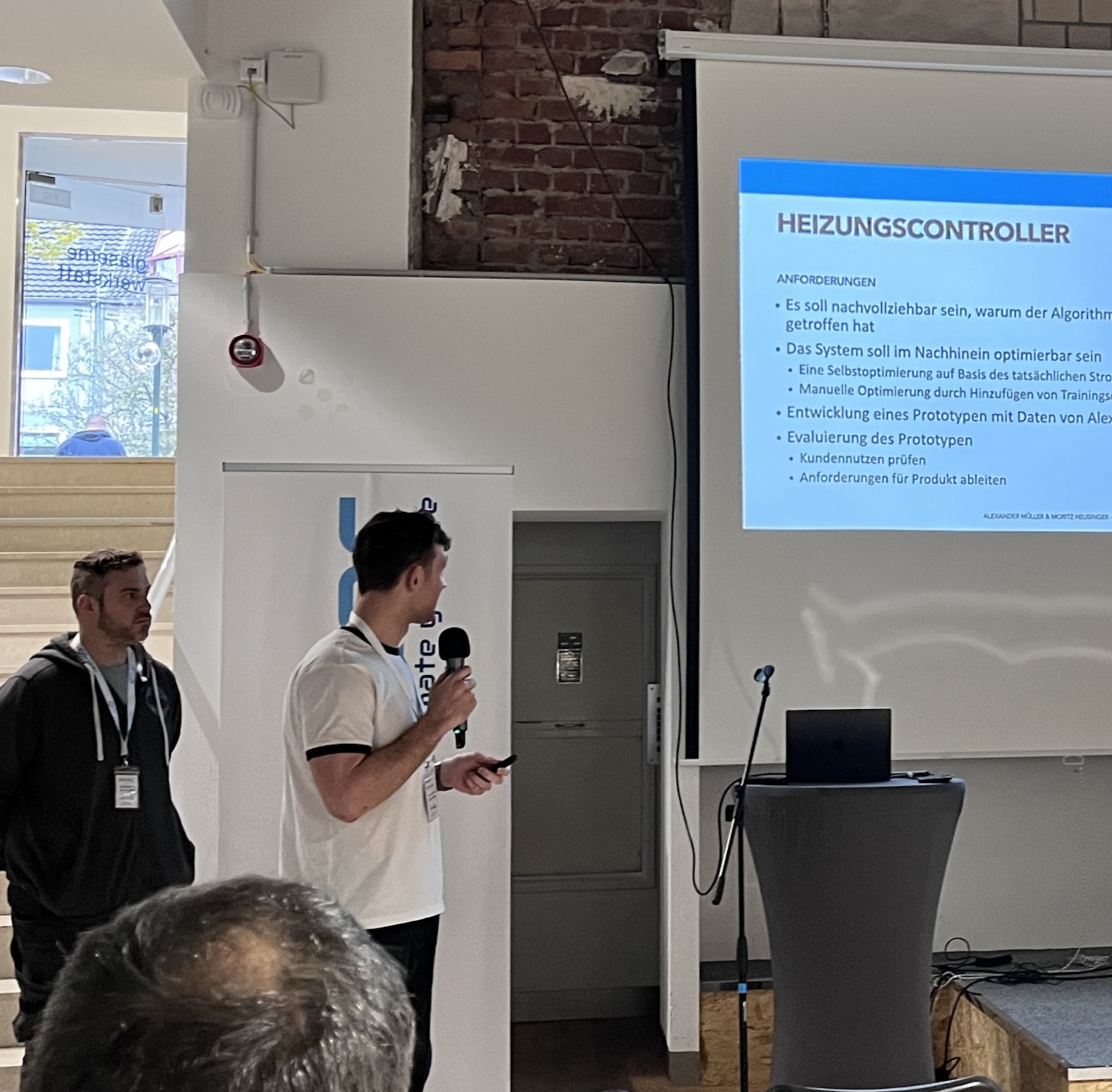Moritz Heusinger @foxriver76 and Alexander Müller (Haustechnik Fleck) - ioBroker in building services: Innovative application scenarios for the commercial sector
