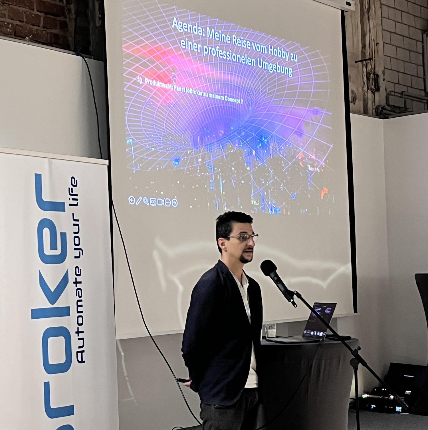 Rafal Drozda @DutchmanNL - ioBroker in the professional sector - did you know that?