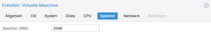VM storage
