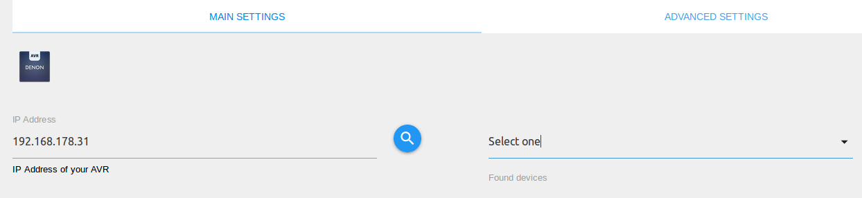Adapter Configuration