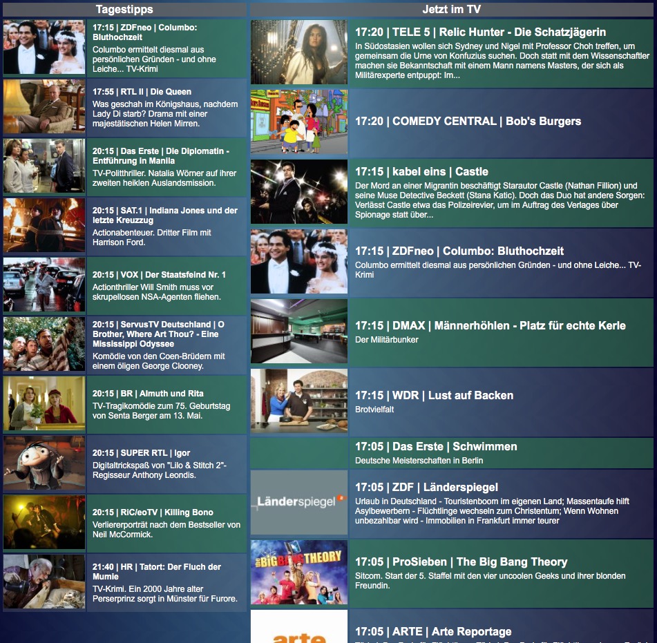 Screenshot VIS widgets alt text