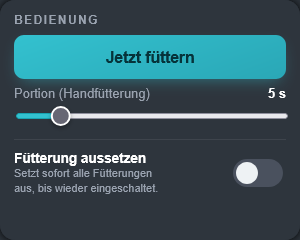 FeedControl widget